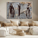 African American Wall Art – Elegant African Women Canvas