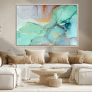 Colorful Marble Fluid Effect Canvas Wall Art Print by MyGreatCanvas | Canvas Wall Art Prints | Photo Prints & Wall Decor