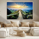 Mountain Landscape Wall Art Canvas Print by MyGreatCanvas | Canvas Wall Art Prints | Photo Prints & Wall Decor