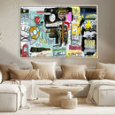 Graffiti Wall Art – Colorful Urban Street Canvas Print, by MyGreatCanvas | Canvas Wall Art Prints | Photo Prints & Wall Decor