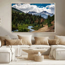 San Juan Nal Forest Wall Art Landscape Canvas Print
