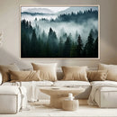Captivating Misty Forest Wall Art Canvas, Premium Canvas by MyGreatCanvas | Canvas Wall Art Prints | Photo Prints & Wall Decor