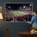 Washington-Grizzly Stadium Canvas Print, American Football