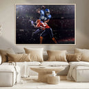 American Football Wall Art Canvas Print, Stadium Sport Wall by MyGreatCanvas | Canvas Wall Art Prints | Photo Prints & Wall Decor