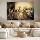Last Supper Wall Art Canvas Print, Framed Jesus Painting Art