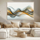 Abstract Wave Canvas Wall Art – Fluid Contemporary Elegance by MyGreatCanvas | Canvas Wall Art Prints | Photo Prints & Wall Decor