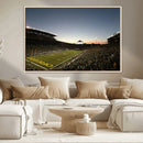 Oregon Ducks Football Team Print - Eugene Autzen Stadium
