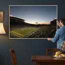 Oregon Ducks Football Team Print - Eugene Autzen Stadium