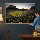 Oregon Stadium Canvas Wall Art - Captivating Game Day Scene