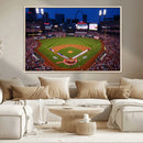 St. Louis Cardinals Baseball Team Print - Busch Stadium Wall by MyGreatCanvas | Canvas Wall Art Prints | Photo Prints & Wall Decor