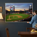 Citizens Bank Park Philadelphia Phillies Wall Art Canvas |