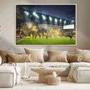 Columbus Crew Stadium Match Triple Canvas Wall Art - Dynamic