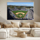 Los Angeles Dodgers Dodger Stadium Wall Art Canvas Print -