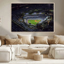 Los Angeles Dodgers Dodger Stadium Wall Art Canvas Print -