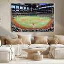 Texas Rangers Baseball Team Print - Arlington Globe Life