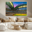 Milwaukee Brewers Baseball Team Print Canvas- American