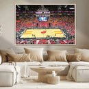Miami Heat Basketball Team Print Wall Art- Kaseya Center by MyGreatCanvas | Canvas Wall Art Prints | Photo Prints & Wall Decor