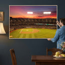 Oakland Athletics Baseball Team Print - Oakland Coliseum