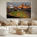 Minnesota Twins Baseball Team Print - Minneapolis Target by MyGreatCanvas | Canvas Wall Art Prints | Photo Prints & Wall Decor