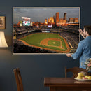 Minnesota Twins Baseball Team Print - Minneapolis Target