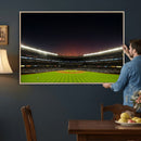 Yankee Stadium Night Game Triple Canvas, Yankee Stadium
