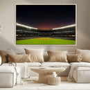 Yankee Stadium Night Game Triple Canvas, Yankee Stadium