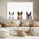 Horse Prints Set, Set of 3 Horse Wall Art, Horses Portraits, by MyGreatCanvas | Canvas Wall Art Prints | Photo Prints & Wall Decor