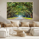 Wormsloe State Plantation Driveway Wall Art Canvas Print by MyGreatCanvas | Canvas Wall Art Prints | Photo Prints & Wall Decor