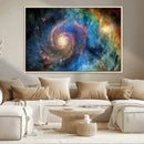 Spiral Galaxy Wall Art Canvas Print