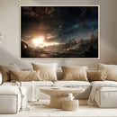 Avengers Planet Wall Art Canvas Print