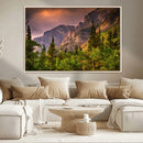 Colorado Rockies Mountains Wall Art Canvas Print | Ready to