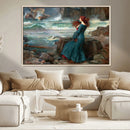 Miranda by the Shore Wall Art Canvas Print – Tempest Scene by MyGreatCanvas | Canvas Wall Art Prints | Photo Prints & Wall Decor