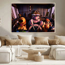 Carl Russel And Dog, Movie Up Poster, Movie Up Wall Art, by MyGreatCanvas | Canvas Wall Art Prints | Photo Prints & Wall Decor