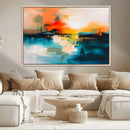 Colorful Abstract Wall Art | Bold Modern Canvas Print |