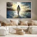 Jesus Walking on Water Wall Art | Canvas Print | Ready to