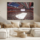 Barton Malow Little Caesars Arena Detroit Wall Art Canvas