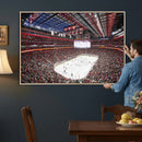 Barton Malow Little Caesars Arena Detroit Wall Art Canvas