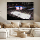 Rogers Place Edmonton Oilers Ice Hockey Stadium Wall Art, by MyGreatCanvas | Canvas Wall Art Prints | Photo Prints & Wall Decor