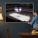 Rogers Place Edmonton Oilers Ice Hockey Stadium Wall Art,