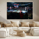 Rogers Arena Vancouver Canucks Ice Hockey Stadium Wall Art,