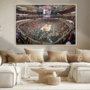 United Center Chicago Bulls Stadium Wall Art Canvas Print