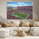 Florida Tampa Raymond James Stadium Wall Art Canvas Print -