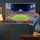 NC State Wolfpack Canvas Print - Raleigh Carter-Finley