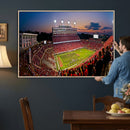 NC State Wolfpack Football Team Print - Raleigh