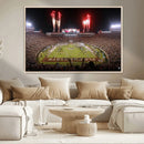 Framed Florida State Seminoles Football Team Print -