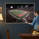 Houston Cougars Football Team Print - Houston TDECU Stadium