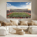 Framed Houston Cougars Football Team Print - Houston TDECU by MyGreatCanvas | Canvas Wall Art Prints | Photo Prints & Wall Decor