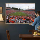 Virginia Cavaliers Football Team Print - Charlottesville Scott Stadium Print Wall Art Canvas by MyGreatCanvas | Canvas Wall Art Prints | Photo Prints & Wall Decor