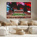 Virginia Tech Hokies Football Team Print - Blacksburg Lane