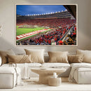 Wisconsin Badgers Football Team Print - Madison Camp Randall by MyGreatCanvas | Canvas Wall Art Prints | Photo Prints & Wall Decor